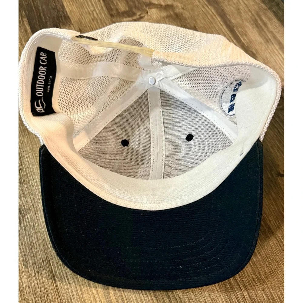 Outdoor Cap Trucker Hat Mens OSFA Black White Caliber Classic Golf 2021